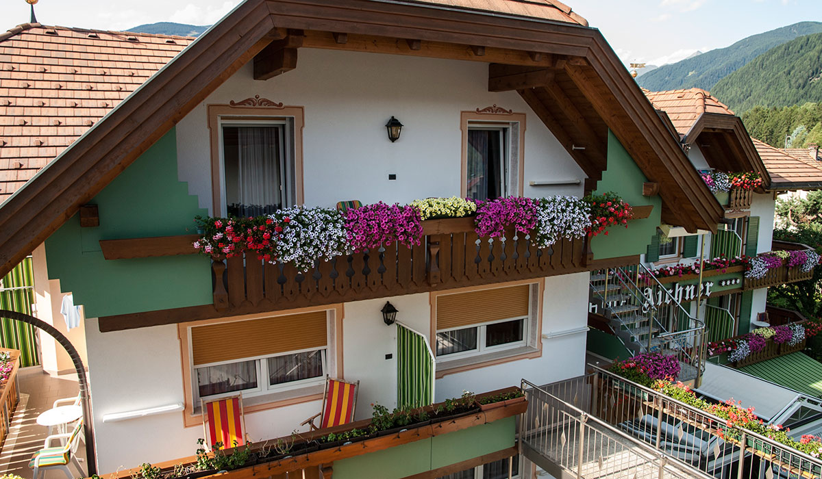 Das Hotel Aichner in Olang am Kronplatz in Südtirol